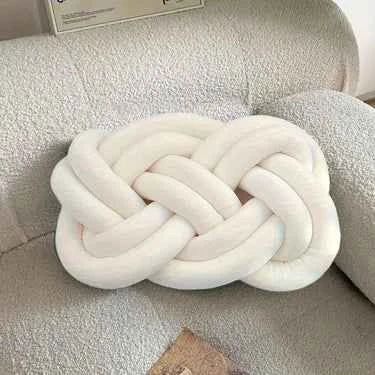 1pc Soft Decorative Knot Pillow for Couch and Bedroom Comfort and Style
